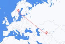 Flights from Qarshi, Uzbekistan to Sundsvall, Sweden