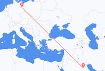 Flights from from Qaisumah to Berlin