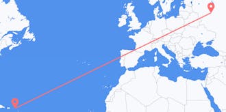신트마르턴에서 러시아까지 운항하는 항공편