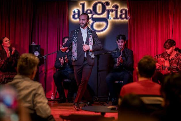 Authentic flamenco show. Alegria and gastronomy Malaga