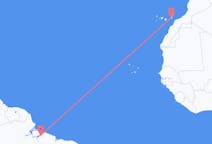 Vols de Belém, le Brésil à Fuerteventura, Espagne