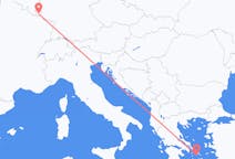 Flights from Luxembourg City, Luxembourg to Syros, Greece