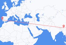 Flights from Dibrugarh, India to Lisbon, Portugal