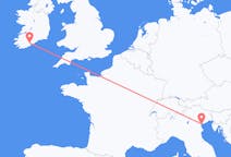 Flyrejser fra Kork, Irland til Venedig, Italien
