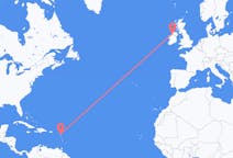 เที่ยวบิน จาก แอนติกา, แอนติกาและบาร์บูดา ไปยัง ดันกัล, ไอร์แลนด์