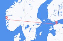 Flyg från Tallinn till Bergen