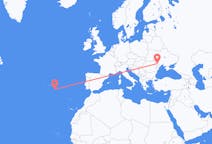 Flyg från Santa Maria, Kap Verde, Portugal till Chișinău, Portugal