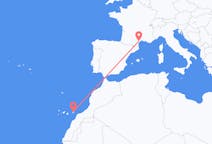 Vols depuis la ville de Béziers vers la ville de Fuerteventura