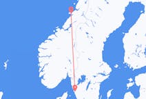 Flights from Gothenburg, Sweden to Rørvik, Norway