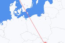 Vluchten van Debrecen, Hongarije naar Göteborg, Zweden