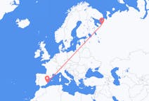Flights from Arkhangelsk, Russia to Alicante, Spain