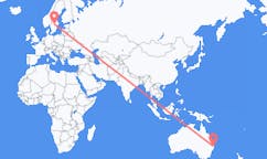 Рейсы из Кофс-Харбора, Австралия в Эребру, Швеция