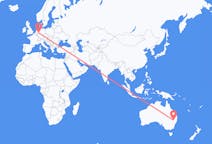 Flyreiser fra Narrabri, Australia til Dortmund, Tyskland