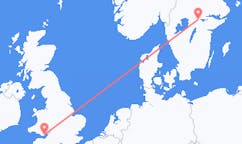 Flights from Cardiff to Örebro County