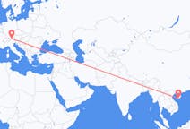 Flyrejser fra Sanya, Kina til Innsbruck, Østrig