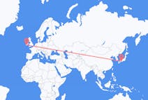 Flyg från Tokushima, Japan till Cork, Irland