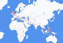 Flyrejser fra Ternate City, Indonesien til Bristol, England