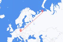 Fly fra Naryan-Mar til Praha