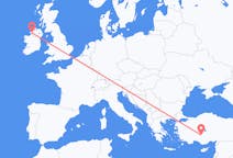 Flights from Konya, Turkey to Donegal, Ireland