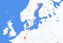 Loty z Stuttgart, Niemcy z Skelleftea, Szwecja