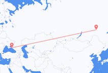Flights from Neryungri, Russia to Anapa, Russia