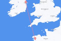 Flyg från Quimper, Frankrike till Dublin, Irland