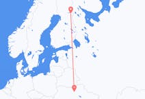 우크라이나 키이우에서 출발해 핀란드 쿠사모에게(으)로 가는 항공편