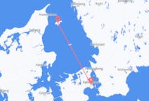 Flights from Copenhagen, Denmark to Laeso, Denmark