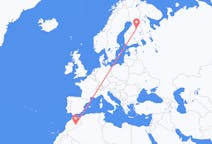 Flights from Errachidia, Morocco to Kajaani, Finland
