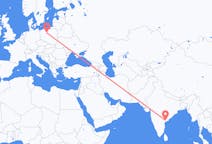 Flights from Vijayawada, India to Bydgoszcz, Poland