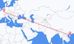 Flights from Haikou, China to Saarbrücken, Germany