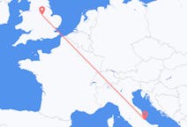 Flyreiser fra Pescara, Italia til Nottingham, England
