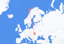 Flights from Svolvær, Norway to Cluj-Napoca, Romania