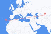 Flights from Turkistan to Funchal