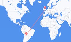 Flights from Yacuíba, Bolivia to Birmingham, the United Kingdom