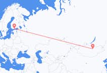 Vols d’Oulan-Bator pour Helsinki