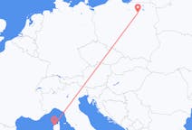 Flights from Calvi, Haute-Corse, France to Szymany, Szczytno County, Poland