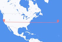 Flights from San Francisco, the United States to Santa Maria Island, Portugal
