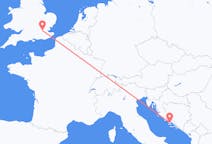 Flights from London, the United Kingdom to Brač, Croatia