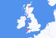 Flights from Inverness, the United Kingdom to Newquay, the United Kingdom