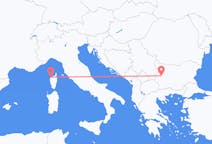 Loty z Sofia, Bułgaria do Calviego, Francja