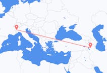 Flights from Tabriz to Turin