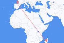 Flights from Antananarivo to Bilbao