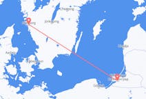 Vols depuis la ville de Kaliningrad vers la ville de Göteborg