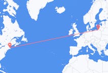 Flights from Boston, the United States to Kaliningrad, Russia