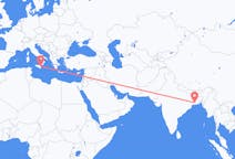 Flyrejser fra Kolkata, Indien til Catania, Italien