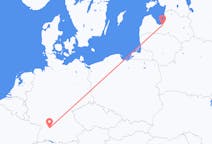 Flyg från Riga, Lettland till Stuttgart, Tyskland