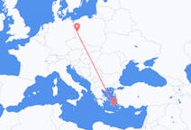 Flights from Astypalaia, Greece to Zielona Góra, Poland