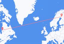 Flyg från Kuujjuarapik, Kanada till Rovaniemi, Finland