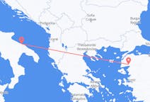 Flights from Edremit, Turkey to Bari, Italy